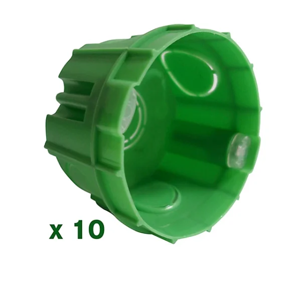 Protections acheteurs Castorama 10 Boîtes D’encastrement Simple Ronde Zenitech Pour Maçonnerie 1