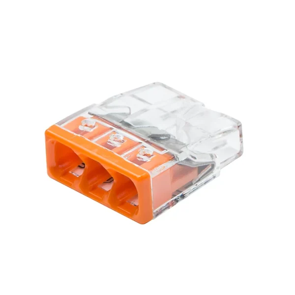 Castorama 10 mini Bornes Automatiques 3 Entrées Wago (2273) 0,5 – 2,5 mm² en france 1
