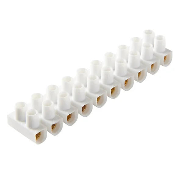 Castorama Barrette De Connexion 12 X 2 entrées Diall 4 mm² / 6 A soldes en ligne 1