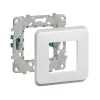 Castorama Bloc Support Griffe Et Plaque 2 Modules Unica Pro Blanc Retour Gratuit 7