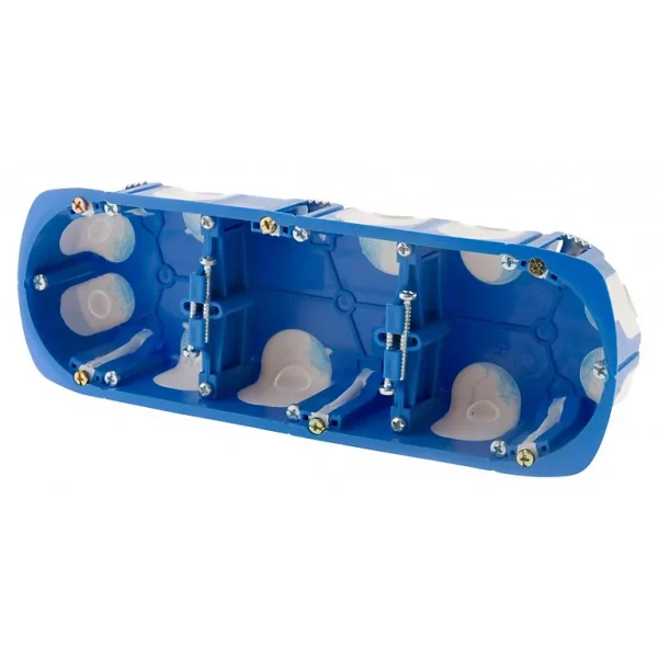 soldes magasin Castorama Boîte 3 Postes No Air Multimatériaux Ø67 X P.40 Mm 1