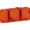 Castorama Boîte D’encastrement Triple Multimatériaux Legrand P. 40 Mm achetez 5