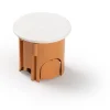 Castorama Boîte De Dérivation à Encastrer à Sceller Avec Entrées Et Système De Verrouillage Diall 40 X 40 mm Acheter 5