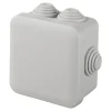 Castorama Boîte De Dérivation Carrée Extérieure Avec 7 Passe-câbles Et Système De Verrouillage Schneider Mureva 65 x 65 x 45 mm, IP55, GRISE 5PCS soldes magasin 5