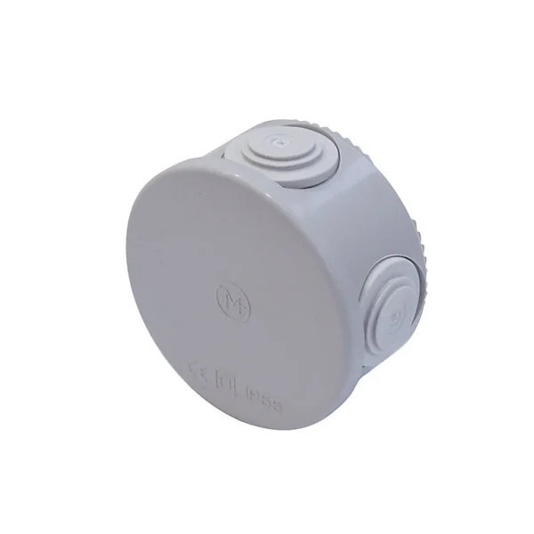magasins pas chers Castorama Boîte De Dérivation Extérieure Avec 4 Passe-câbles Et Système De Verrouillage Intégré Diall 85 X 40 Mm 1