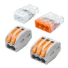 Castorama Borne De Connexion 2 Et 3 Entrées Wago S222 + S2273, Lot De 70 Pas Cher Magasin Soldes 7