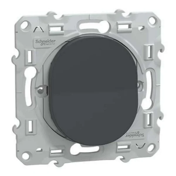 Castorama Bouton Poussoir Schneider Electric Ovalis Anthracite Service Clients Dédié 1