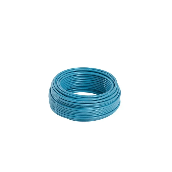 Boutique Castorama Câble électrique H07VR 6 mm² Bleu – 25 m 1