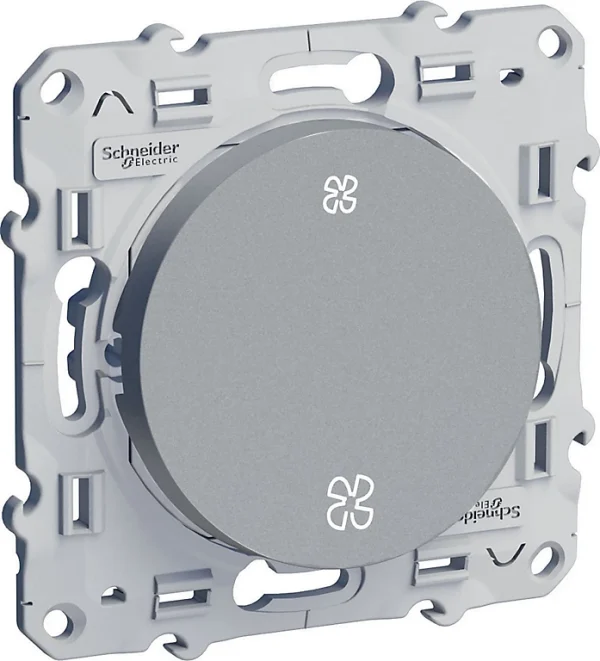 Promotio de vente Castorama Commande De VMC Schneider Electric Odace Aluminium 1