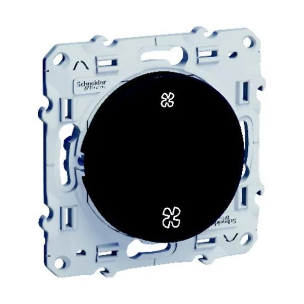 mode Castorama Commande De VMC Schneider Electric Odace Anthracite 1