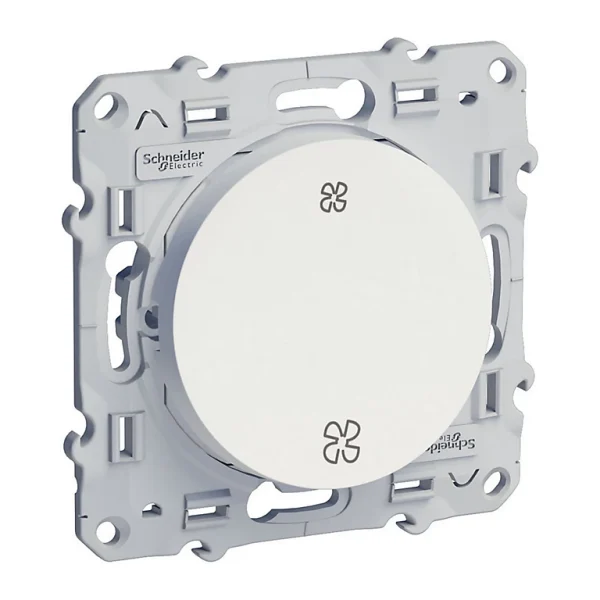 Castorama Commande De VMC Schneider Electric Odace Blanc Large choix en ligne 1