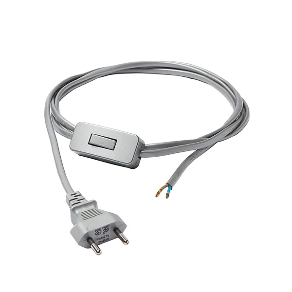 Castorama Cordon De Lampe Avec Interrupteur Métal Diall 2m outlet 1