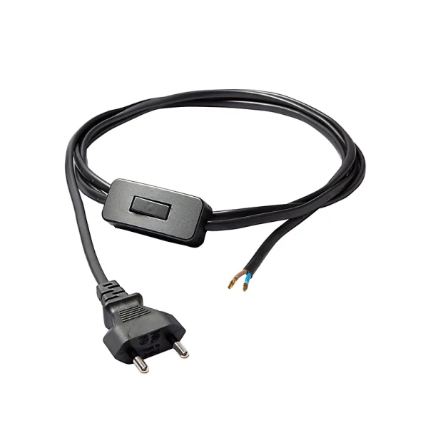 outlet Castorama Cordon De Lampe Avec Interrupteur Noir Diall 2m 1