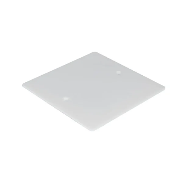 aux meilleurs prix Castorama Couvercle De Boîte De Dérivation Avec Système De Fermeture à Vis Diall 100 x 100 Mm 1