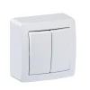 Castorama Double Interrupteur Va-et-vient Schneider Electric Alrea mode pas cher 5