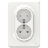 Castorama Double Prise 2 Pôles + Terres Schneider Electric Unica Blanc mode tendance 7