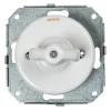 Castorama Double Va-et-vient Fontini Garby Porcelaine Blanche, Manette Blanche grande qualité 7
