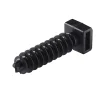 online boutique Castorama Embase Collier à Visser Noir 9 Mm – 100 Pièces 5