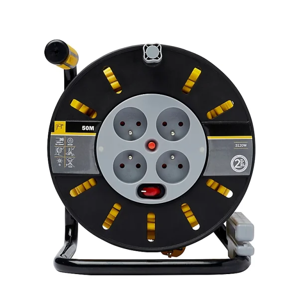 acheter Castorama Enrouleur De Bricolage Diall HO5VVF 3G1.5mm², 50m 1