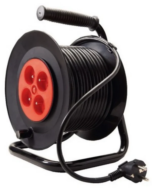 en ligne Castorama Enrouleur De Bricolage H05VVF 3G1.5 Mm², 25 M 1