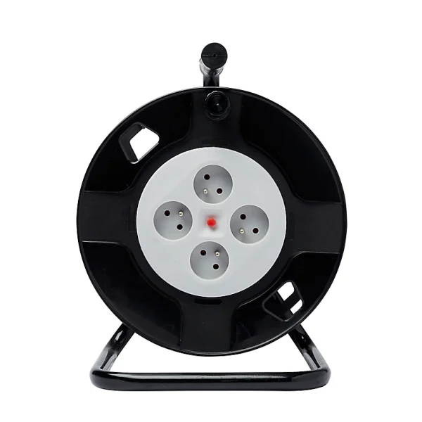 beauté Castorama Enrouleur De Bricolage Vide H05VV-F 4 Prises 40m 1