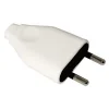 magasin france Castorama Fiche Mâle Blanc Glossy 6A Diall 5