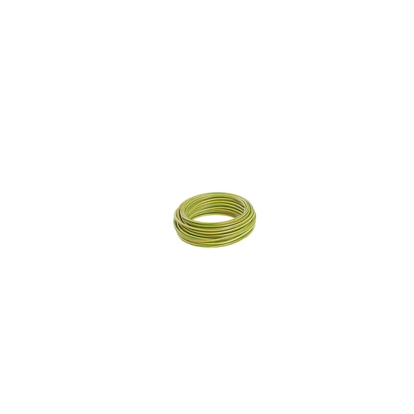 en solde Castorama Fil 1,5mm² H07VU Vert/jaune Couronne 5m 1