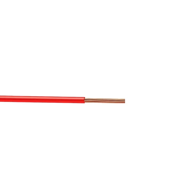 à prix réduits Castorama Fil 6mm² H07VR Rouge Couronne 5m 1