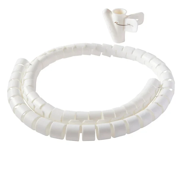 Castorama Gaine Range-câbles En Spirale Diall Blanc ø25 Mm X 1,1m Prestation Et Rapide 1