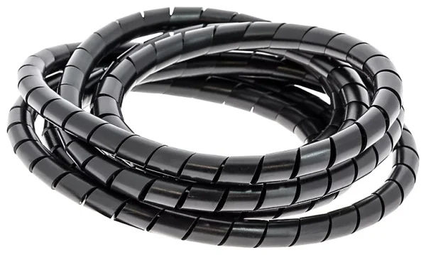 Castorama Gaine Range-câbles En Spirale Diall Noir ø 9 à 80 Mm X 2,5 M haute qualité 1