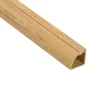 Castorama Goulotte Décorative Quart De Cercle Effet Bois Vernis Auto-adhésive D-Line 22x22mm, 2m magasin en ligne france 7
