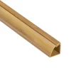 Meilleur Prix Castorama Goulotte Décorative Quart De Cercle Effet Chêne Auto-adhésive D-Line 22x22mm, 2m 7