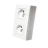 Castorama Kit 2 Prises 2 Pôle+terre Colours Kalya Blanc Acheter 5