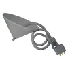 pas cher Castorama Kit De Suspension Luminaire Zenitech 2 Pôles+terre Métallisé 7