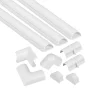 Castorama Kit Moulure Semi-circulaire D-Line 30 X 15 Mm Blanc Avec Accessoires, Lot De 3 vente à bas prix 5