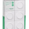 Castorama Lot 5 Va Et Vient Schneider Electric Odace Blanc marque moins cher 7