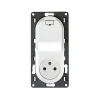 pas cher en ligne Castorama Mécanisme De Prise De Courant Affleurante + Chargeur USB Legrand Céliane Blanc 5