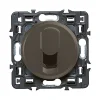 Castorama Mécanisme De Prise RJ45 Legrand Céliane Graphite en solde 7