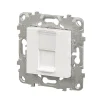 en ligne vente Castorama Mécanisme Pour Prise RJ45 CAT6 Schneider Electric Unica Blanc 7