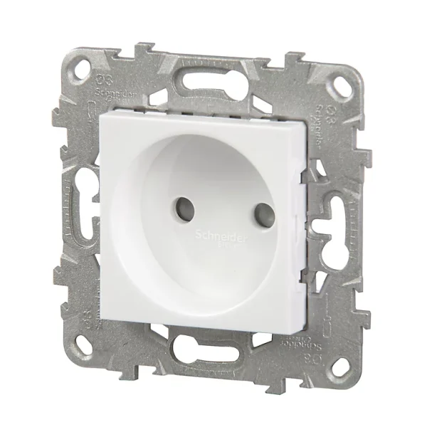 Castorama Mécanisme Prise 2 Pôles Schneider Electric Blanc boutique en ligne 1