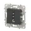 Castorama Mécanisme Prise De Téléphone SCHNEIDER ELECTRIC Anthracite dernières 5