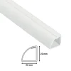 Castorama Moulure Décorative Quart De Cercle D-Line 22×22 Mm Blanche 2 M soldes pas cher 7