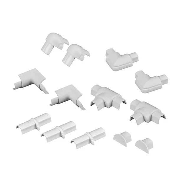 outlet soldes Castorama Multi-pack D’accessoires Pour Goulotte D-Line Blanche 16 x 8 mm 1