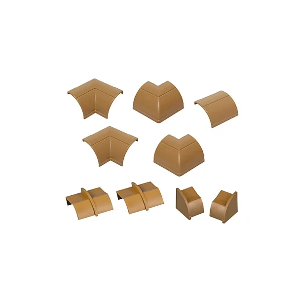Castorama Multi-Pack D’accessoires Pour Goulotte D-Line Effet Bois Vernissable 22x22mm magasin solde 1