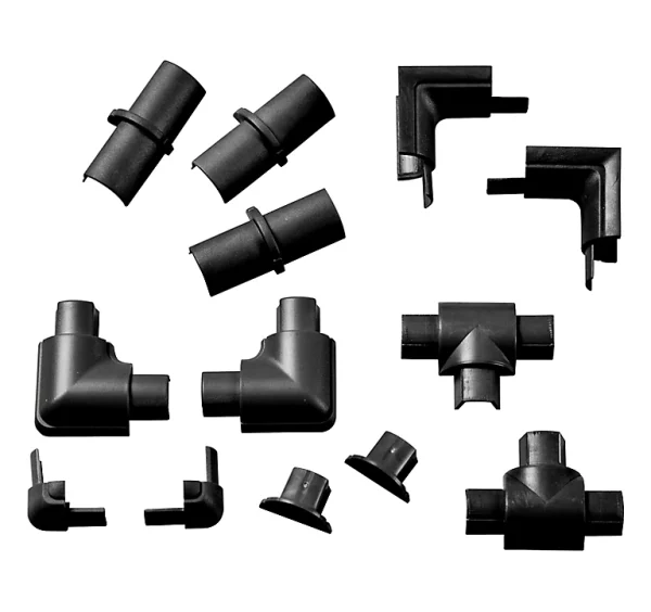 Castorama Multi-pack D’accessoires Pour Goulotte D-Line Noire 16 x 8 mm Livraison internationale 1