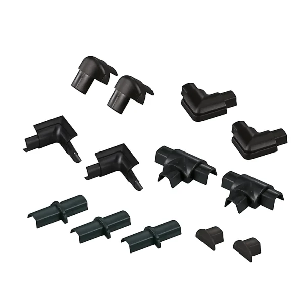 Castorama Multi-pack D’accessoires Pour Goulotte D-Line Noire 30 x 15 mm Retour Gratuit 1