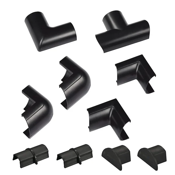 site officiel Castorama Multi-Pack D’accessoires Pour Goulotte D-Line Noire 30x15mm 1