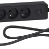 mode pas cher Castorama Multiprise 3 Prises + 2 USB Schneider Electric Odace Anthracite 1.5 M 7