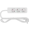 marque pas cher Castorama Multiprise 3 Prises Blanc 1 M 5