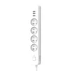 Boutique Castorama Multiprise 4 Prises 2 Pôles + Terre + 3 USB Gris 1.5 M 5
